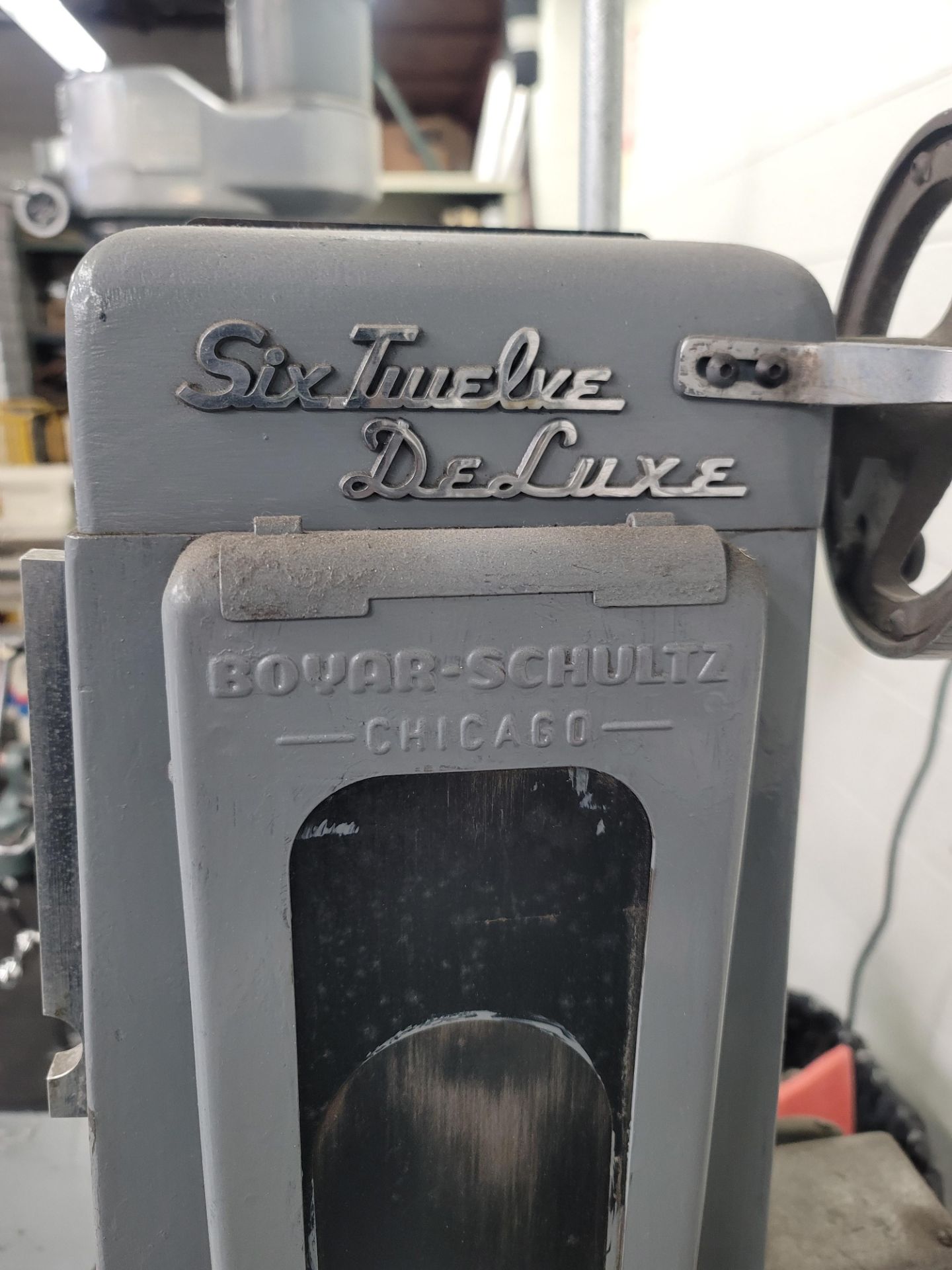 BOYER SCHULTZ SIX TWELVE DELUXE SURFACE GRINDER, 6" X 12" MAGNETIC CHUCK - Image 3 of 3