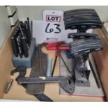 LOT - CENTER PUNCHES, HEX WRENCHES, SPANNER WRENCHES