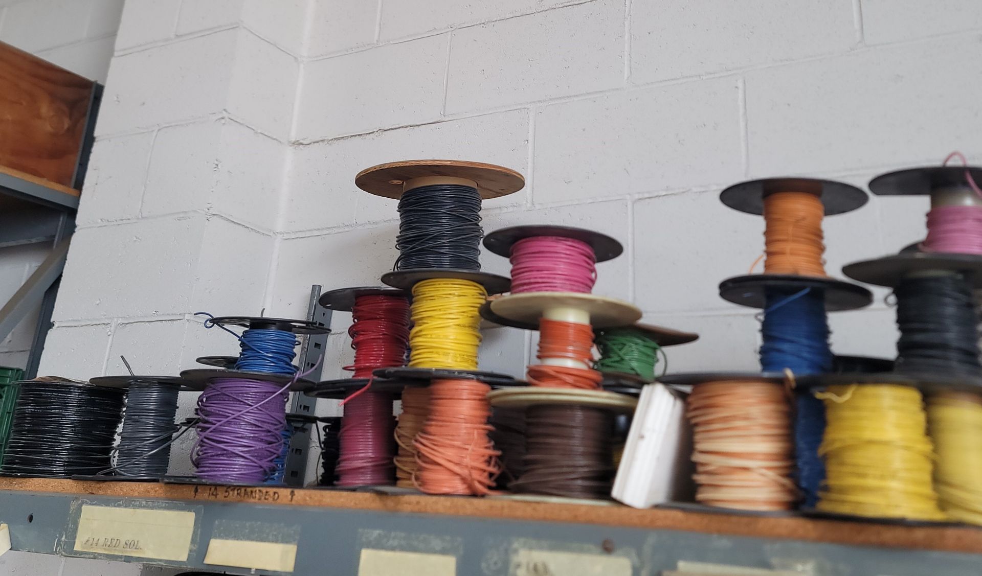 LOT - SPOOLS OF WIRE - Image 3 of 3