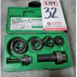 GREENLEE 235BB KNOCKOUT PUNCH KIT, FOR 1/2" THRU 1-1/4" CONDUIT