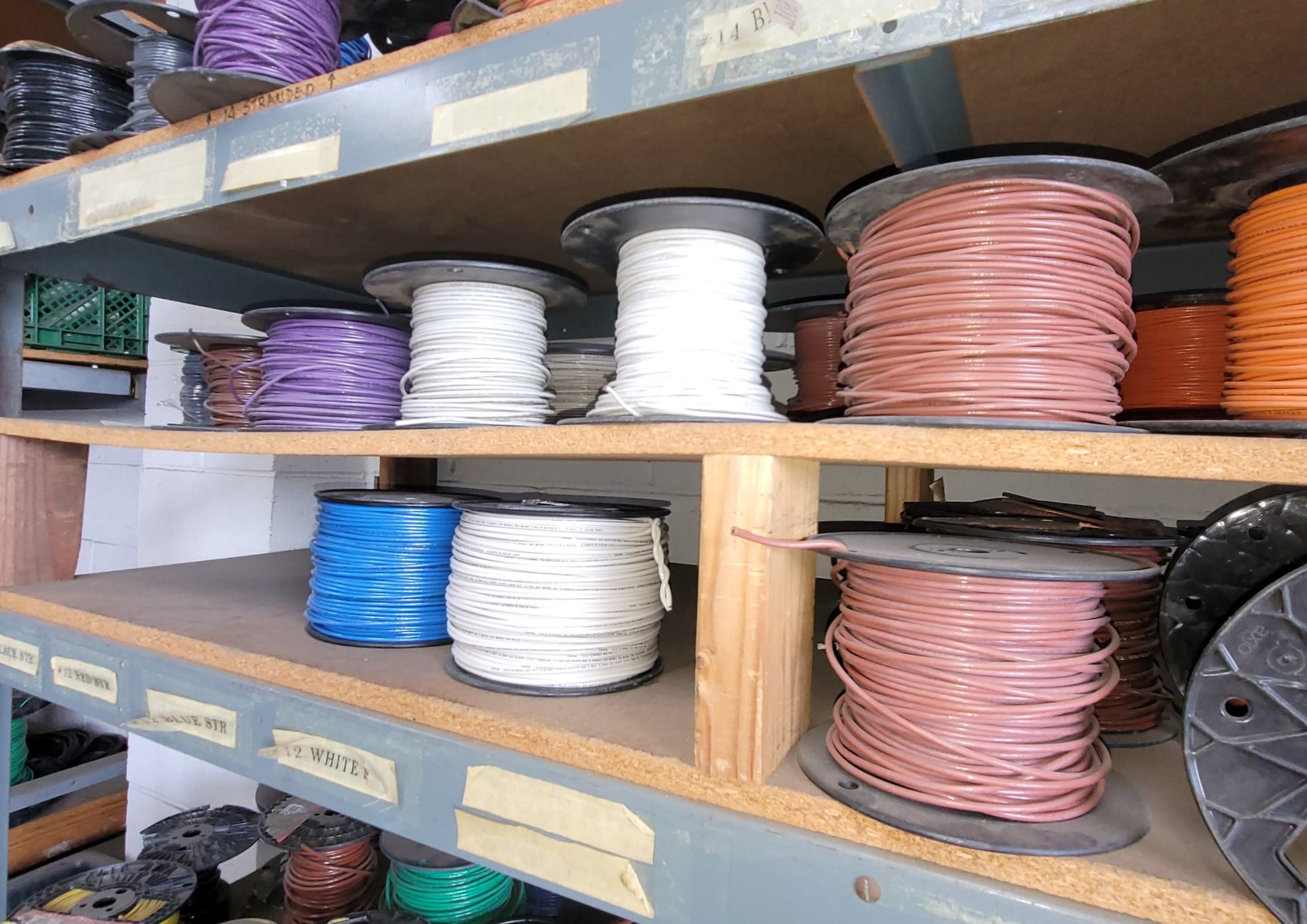 LOT - SPOOLS OF WIRE