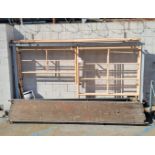 LOT - PORTABLE SCAFFOLD, 10' X 5', W/ CASTERS