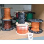 LOT - (13) SPOOLS OF WIRE