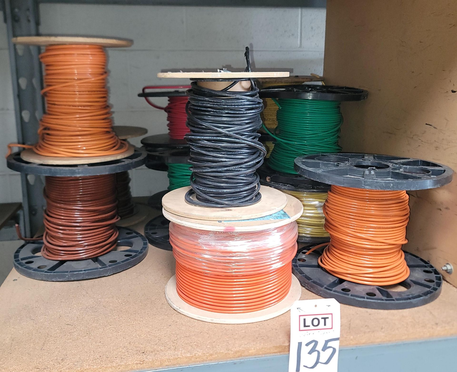 LOT - (13) SPOOLS OF WIRE