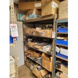 LOT - CONTENTS ONLY OF (2) 5' X 2' X 78" SHELF UNITS, TO INCLUDE: BREAKER & FUSE HARDWARE,