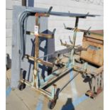 GREENLEE 668 CONDUIT & PIPE RACK ON CASTERS, 56" X 34" X 64" HT, CONTENTS NOT INCLUDED