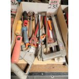 LOT - CONSTRUCTION HAND TOOLS