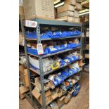 LOT - CONTENTS ONLY OF (1) 4' X 18" X 6' HT SHELF UNIT, TO INCLUDE: CYCLE & SEQUENTIAL TIMERS,