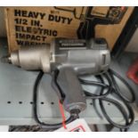 BLACK & DECKER HEAVY DUTY 1/2" ELECTRIC IMPACT WRENCH, CAT. NO. 2214-09