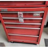 CRAFTSMAN 65434 BOTTOM TOOL BOX, W/ CONTENTS OF ASSORTED HAND TOOLS