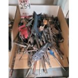 LOT - DRILL BITS, TAPS, FORSTNER BITS, ETC.