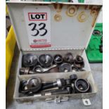 LOT - MISC. KNOCKOUT PUNCH DIES, W/ CASE