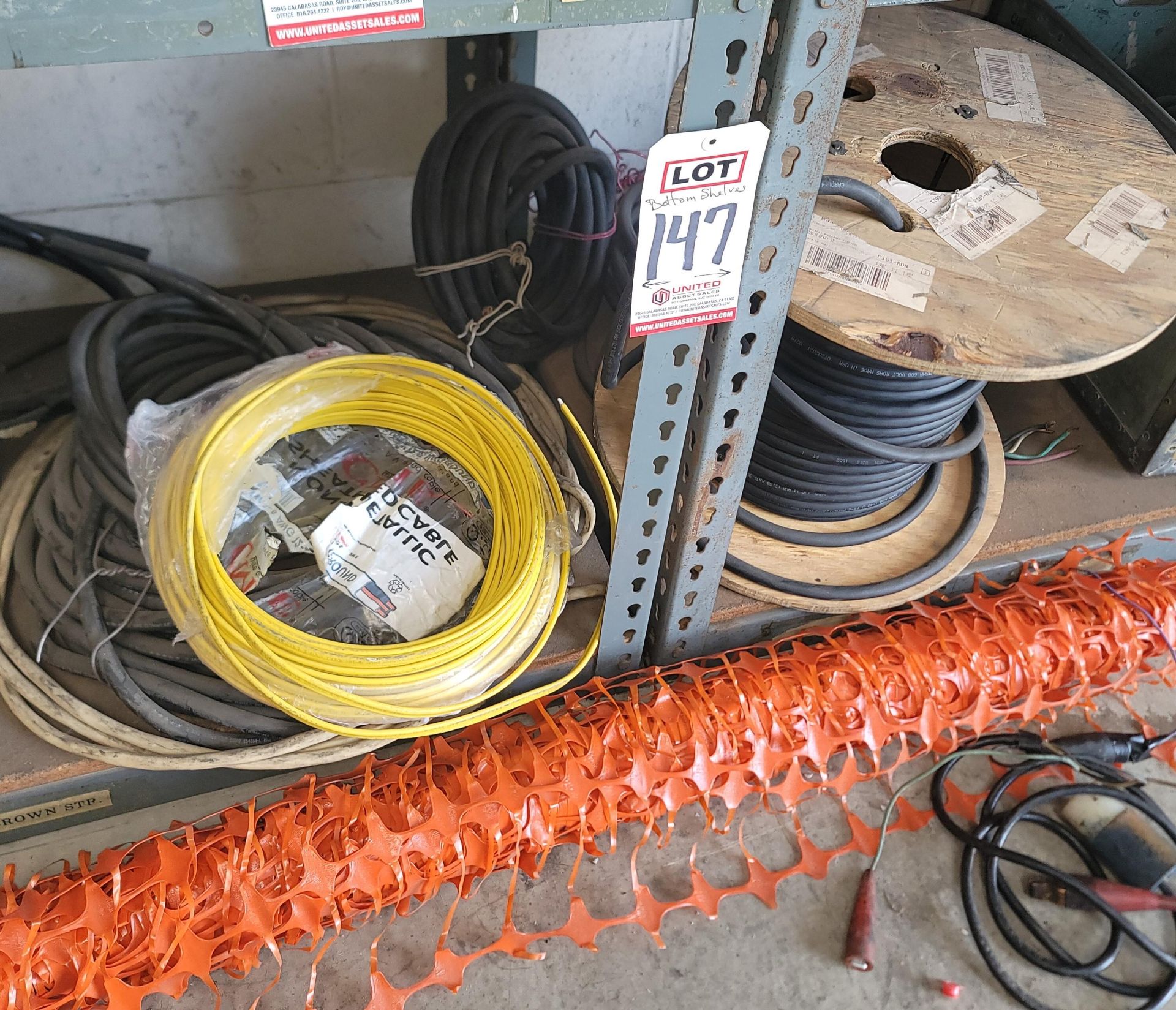 LOT - ELECTRIC CABLE, ROMEX, ETC. - Image 4 of 5