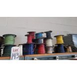 LOT - SPOOLS OF WIRE