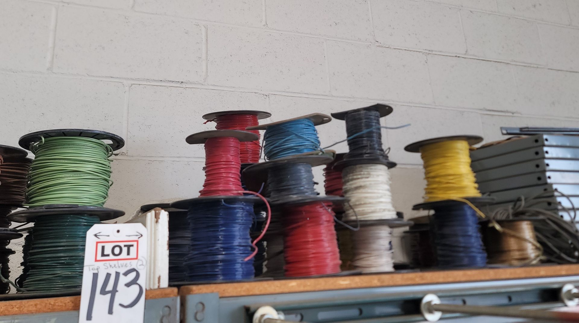 LOT - SPOOLS OF WIRE