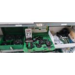 LOT - CONTENTS ONLY OF (1) SHELF: (1) GREENLEE 7804SB QUICK DRAW 8-TON HYDRAULIC KNOCKOUT PUNCH