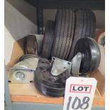 LOT - PNEUMATIC TIRES AND HEAVY DUTY CASTERS