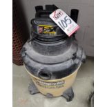 SHOP-VAC 2-STAGE WET/DRY VAC, 2 HP, 7.4 AMP