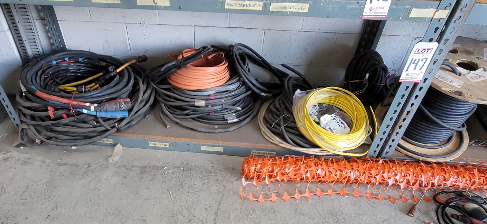 LOT - ELECTRIC CABLE, ROMEX, ETC.