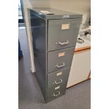 LOT - (2) 4-DRAWER FILE CABINETS
