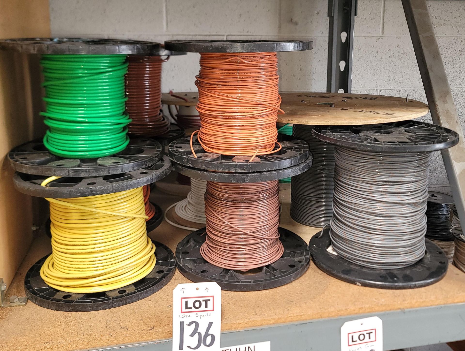LOT - (13) SPOOLS OF WIRE