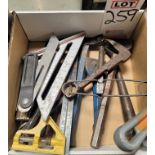 LOT - CARPENTRY HAND TOOLS