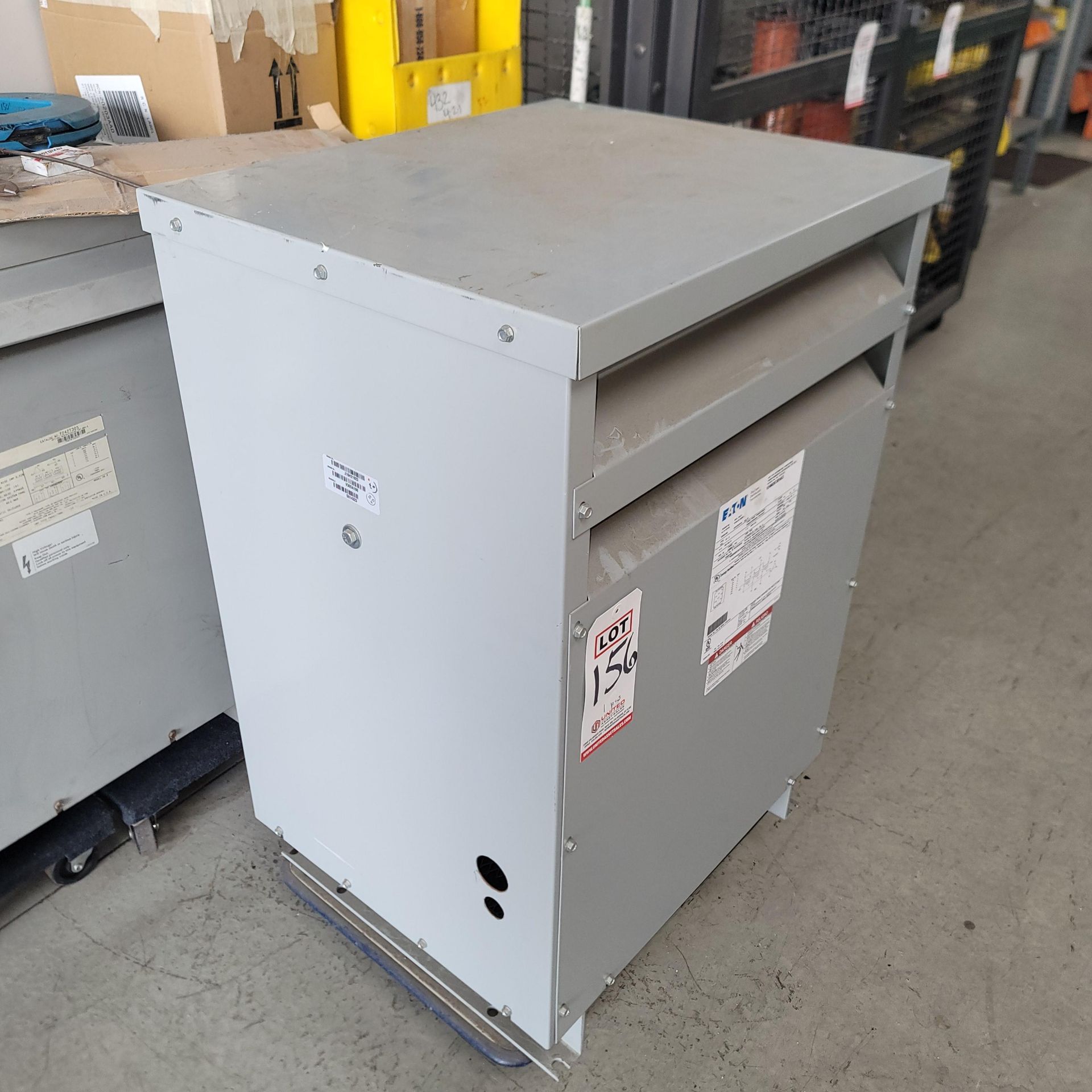 EATON DRY TYPE DISTRIBUTION TRANSFORMER, CAT. NO. V24M28T3016ES, 30 KVA, 3-PHASE, H.V.: 240 DELTA,