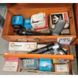 LOT - RAMSET POWDER ACTUATED TOOLBOX W/ (2) SET TOOLS, FASTENERS AND LOADS