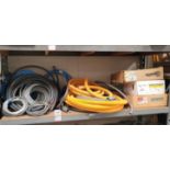 LOT - CONTENTS ONLY OF (1) SHELF, TO INCLUDE: FLEX CONDUIT, WATERTIGHT CONDUIT