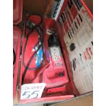 MILWAUKEE 6508 SAWZALL, W/ CASE AND BLADES