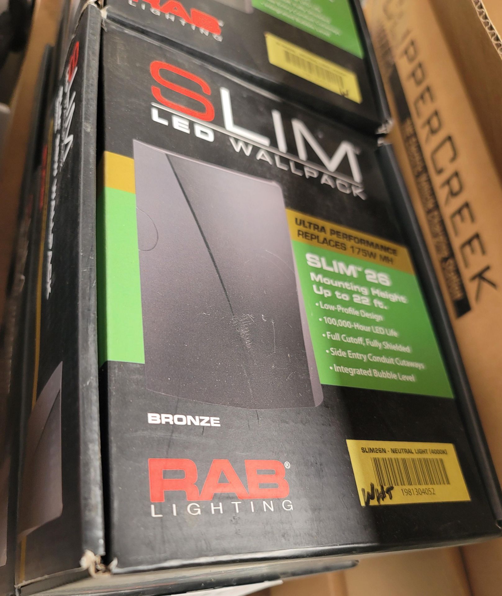 LOT - (8) RAB LIGHTING SLIM 26W LED WALLPACK - Image 2 of 2