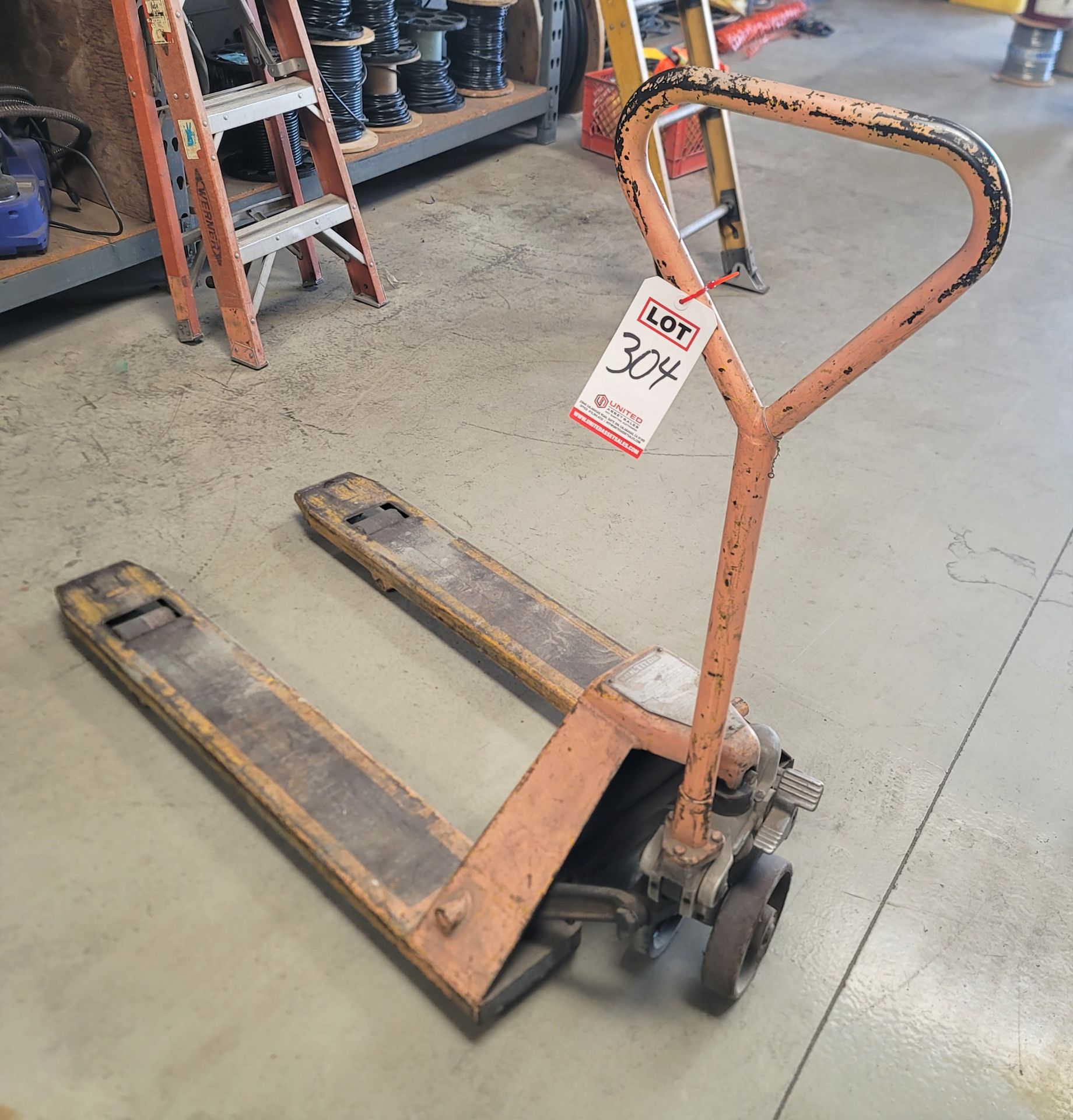 STOKVIS MULTITON PALLET JACK, (DELAYED PICKUP UNTIL TUESDAY, APRIL 9)