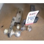 LOT - (2) TOW HITCHES W/ 2" BALLS