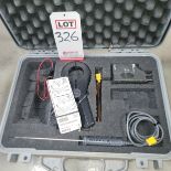 LOT - (1) FLUKE AC CURRENT PROBE AND (1) 80TK THERMOCOUPLE MODULE, W/ CASE