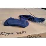 LOT - PALLET OF (900) PAIRS OF SLIPPER SOCKS, (12 CASES/75 PER CASE)