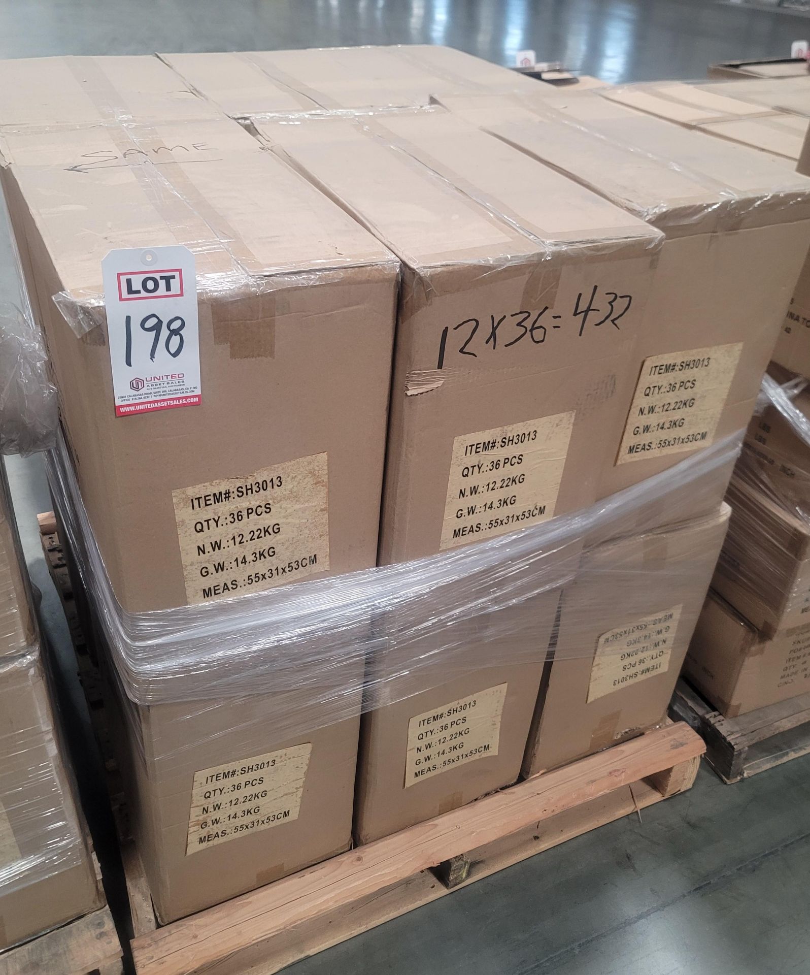 LOT - PALLET OF (432) JEWELRY DISPLAY CAROUSEL, (12 CASES/36 PER CASE) - Image 3 of 3