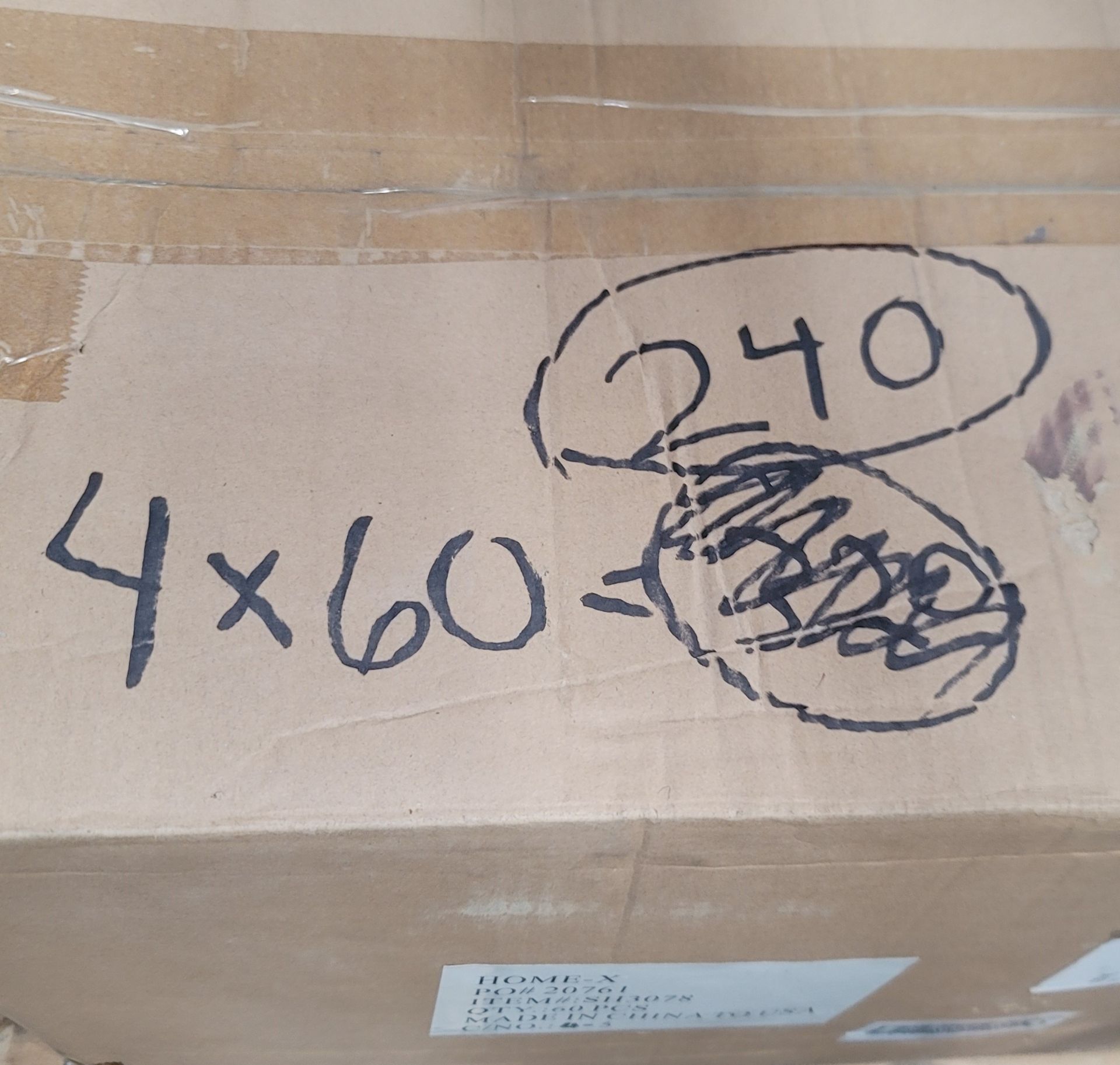 LOT - PALLET OF (320) CLEAR FANNY PACKS, (4 CASES/60 PER CASE) - Image 2 of 4