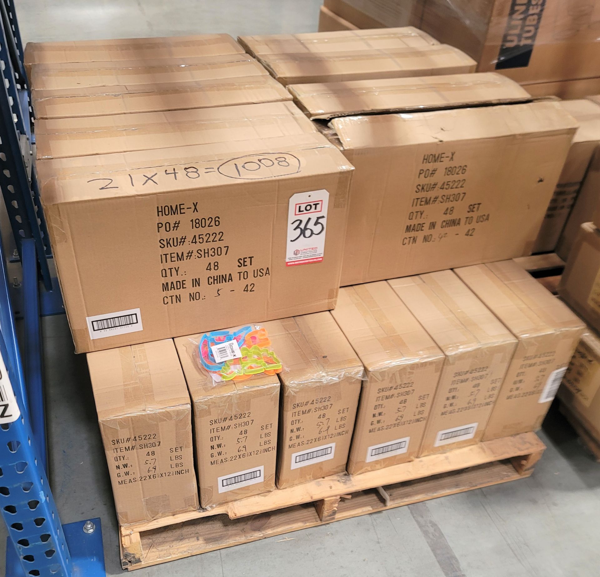 LOT - PALLET OF (1,008) BAGGED SETS OF COOKIE CUTTERS, (21 CASES/48 PER CASE) - Image 3 of 3