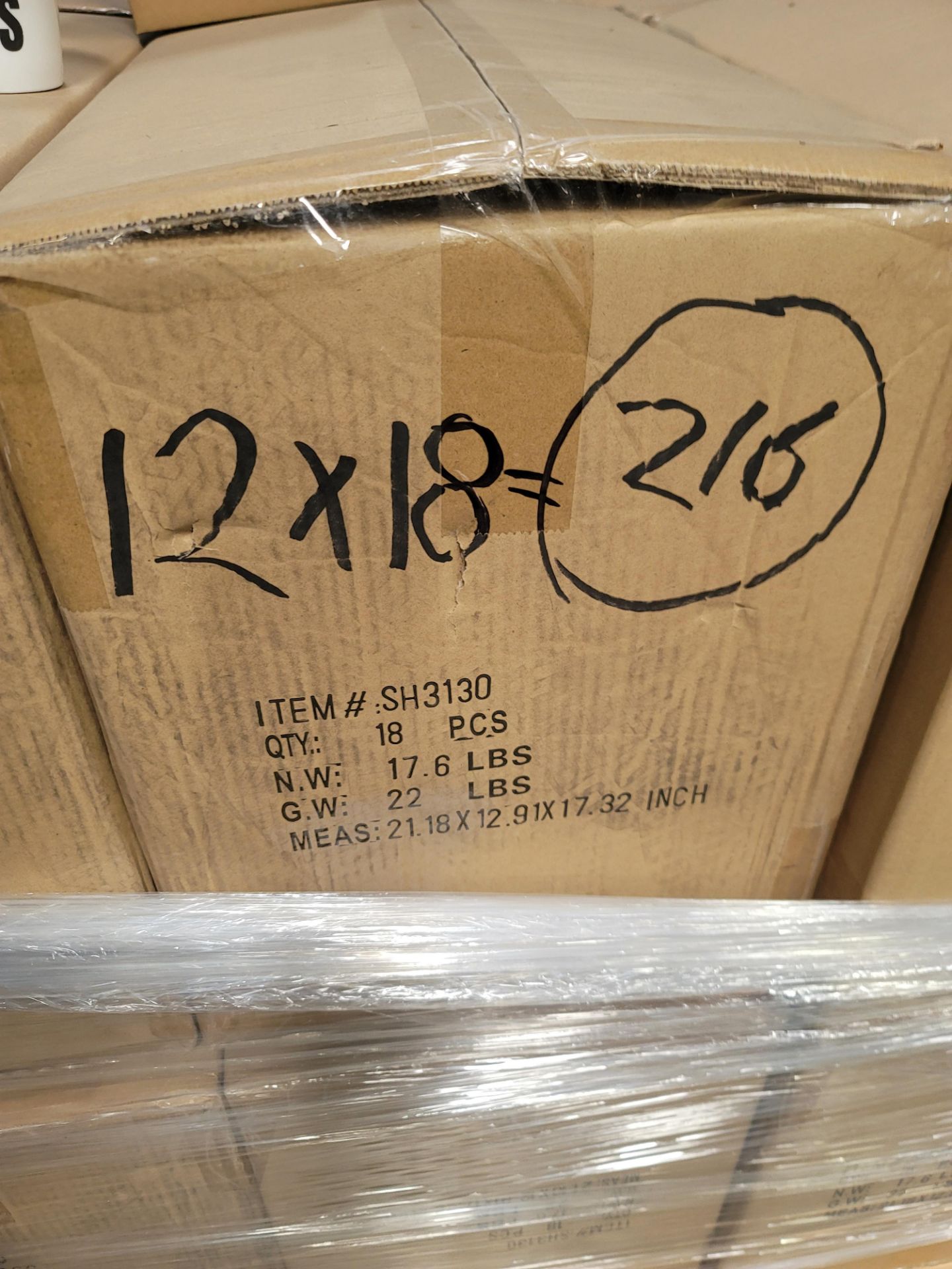 LOT - PALLET OF (216) COFFEE MUG, (12 CASES/18 PER CASE) - Image 2 of 4