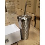 LOT - PALLET OF (425) 500 ML VACUUM FLASK W/ STRAW, (17 CASES/25 PER CASE)