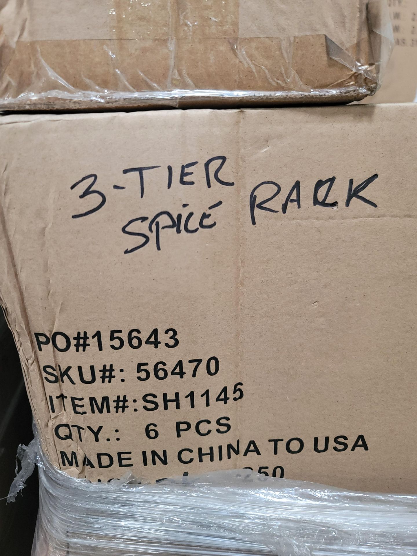 LOT - PALLET OF (630) 3-TIER SPICE RACK, (105 CASES/6 PER CASE) - Image 2 of 4