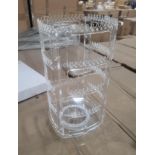 LOT - PALLET OF (432) JEWELRY DISPLAY CAROUSEL, (12 CASES/36 PER CASE)