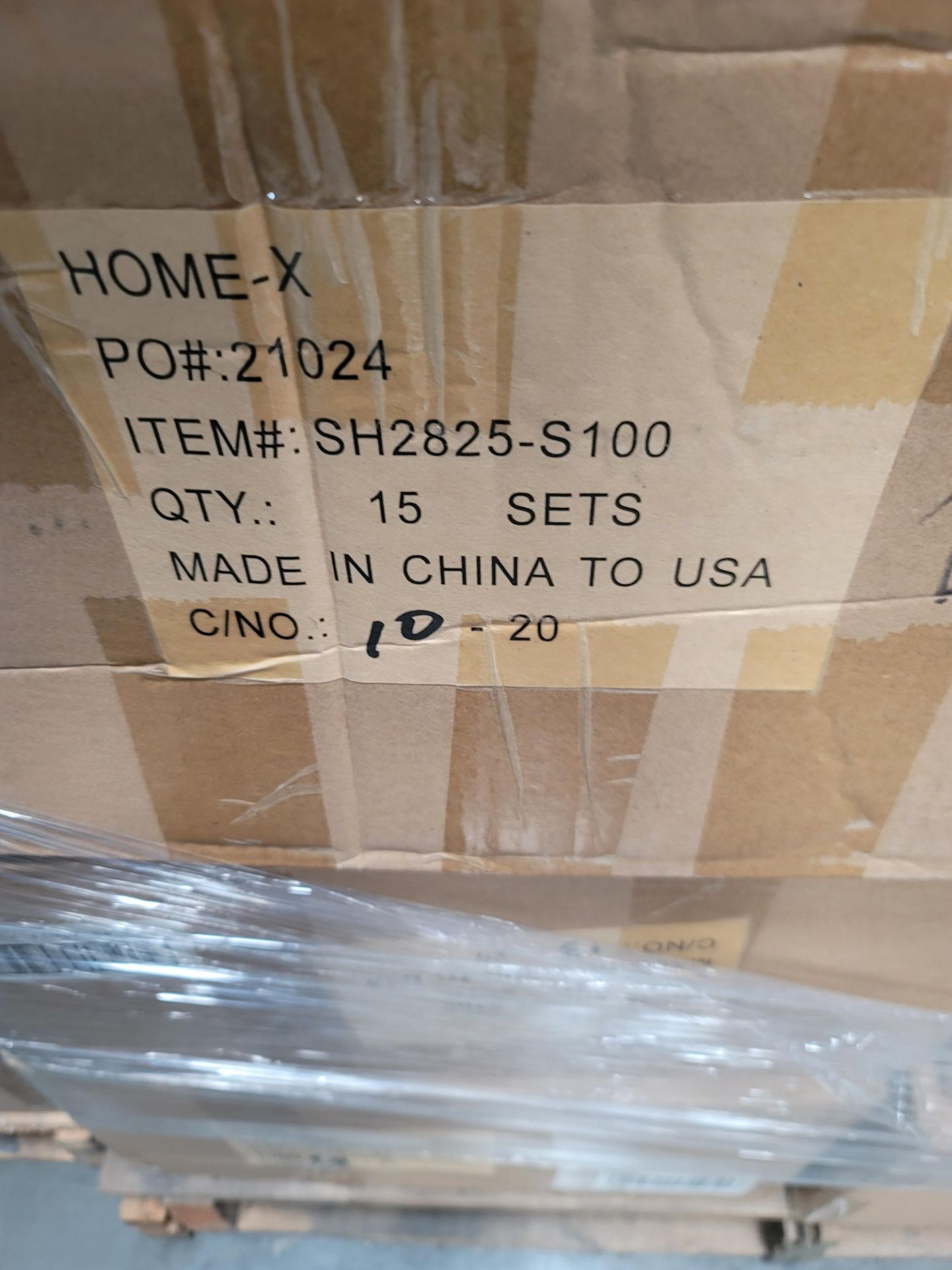 LOT - MIXED PALLET OF (15,000) PLASTIC CLOTHES PINS, (10 CASES/1500 PER CASE); (15,000) WOOD CLOTHES - Image 2 of 5