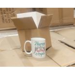 LOT - PALLET OF (216) COFFEE MUG, (12 CASES/18 PER CASE)