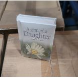 LOT - MIXED PALLET OF (320) "A GEM OF A DAUGHTER" BOOK, (4 CASES/80 PER CASE); (120) 2-PC MESH