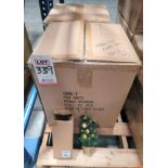 LOT - (64) TABLE TOP CHRISTMAS TREE, (2 CASES/32 PER CASE)