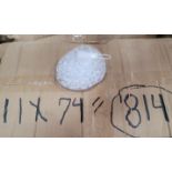 LOT - PALLET OF (814) BAGS OF DECORATIVE CRYSTALS, (11 CASES/74 PER CASE)