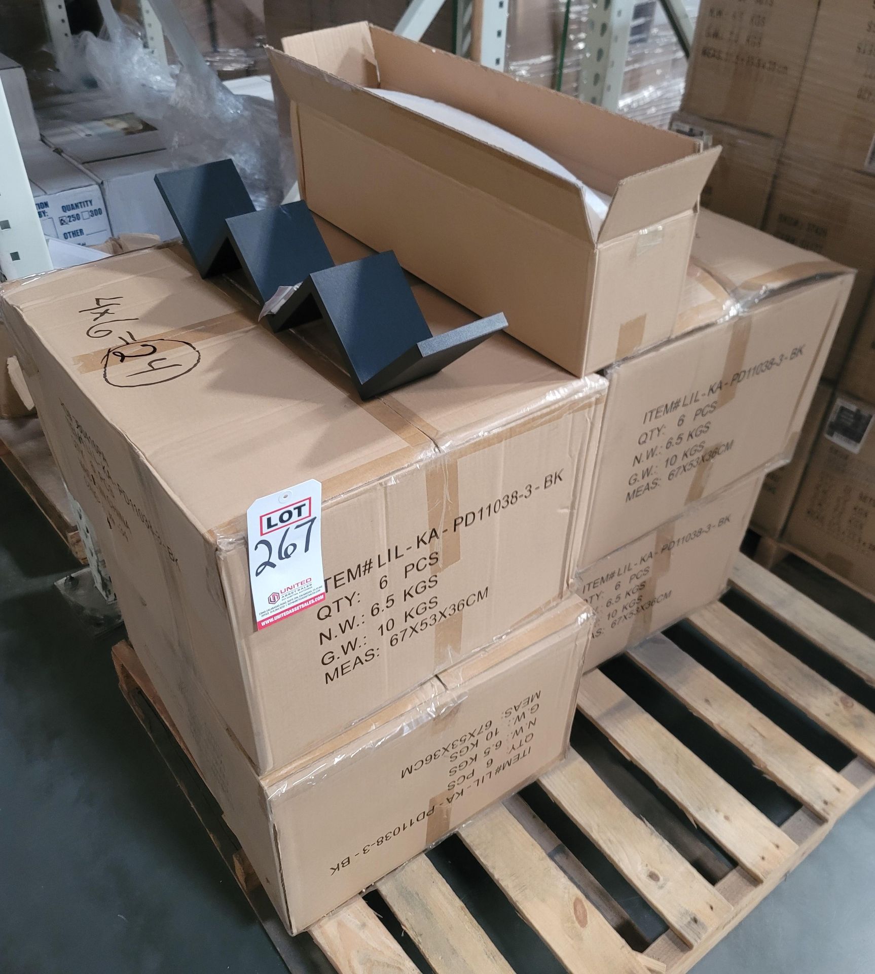 LOT - PALLET OF (24) WALL SHELF, (4 CASES/6 PER CASE) - Image 3 of 3