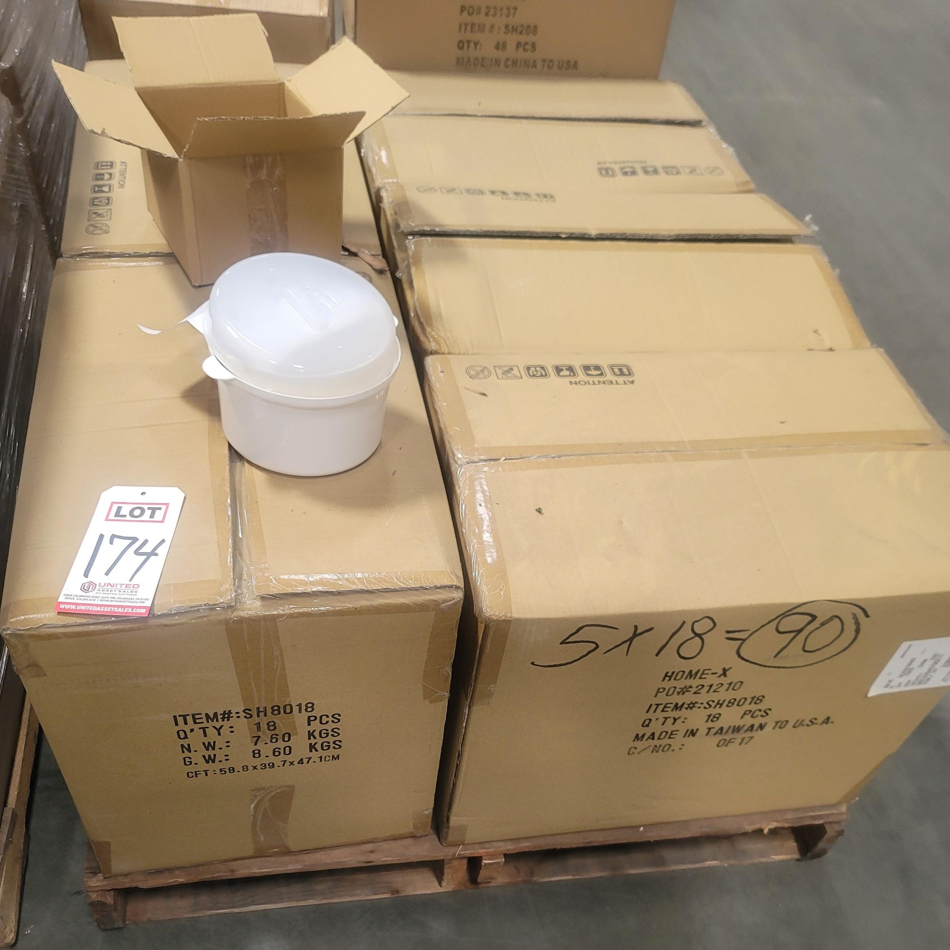 LOT - PALLET OF (90) MICROWAVE DEEP STEAMER, (5 CASES/18 PER CASE) - Image 3 of 3