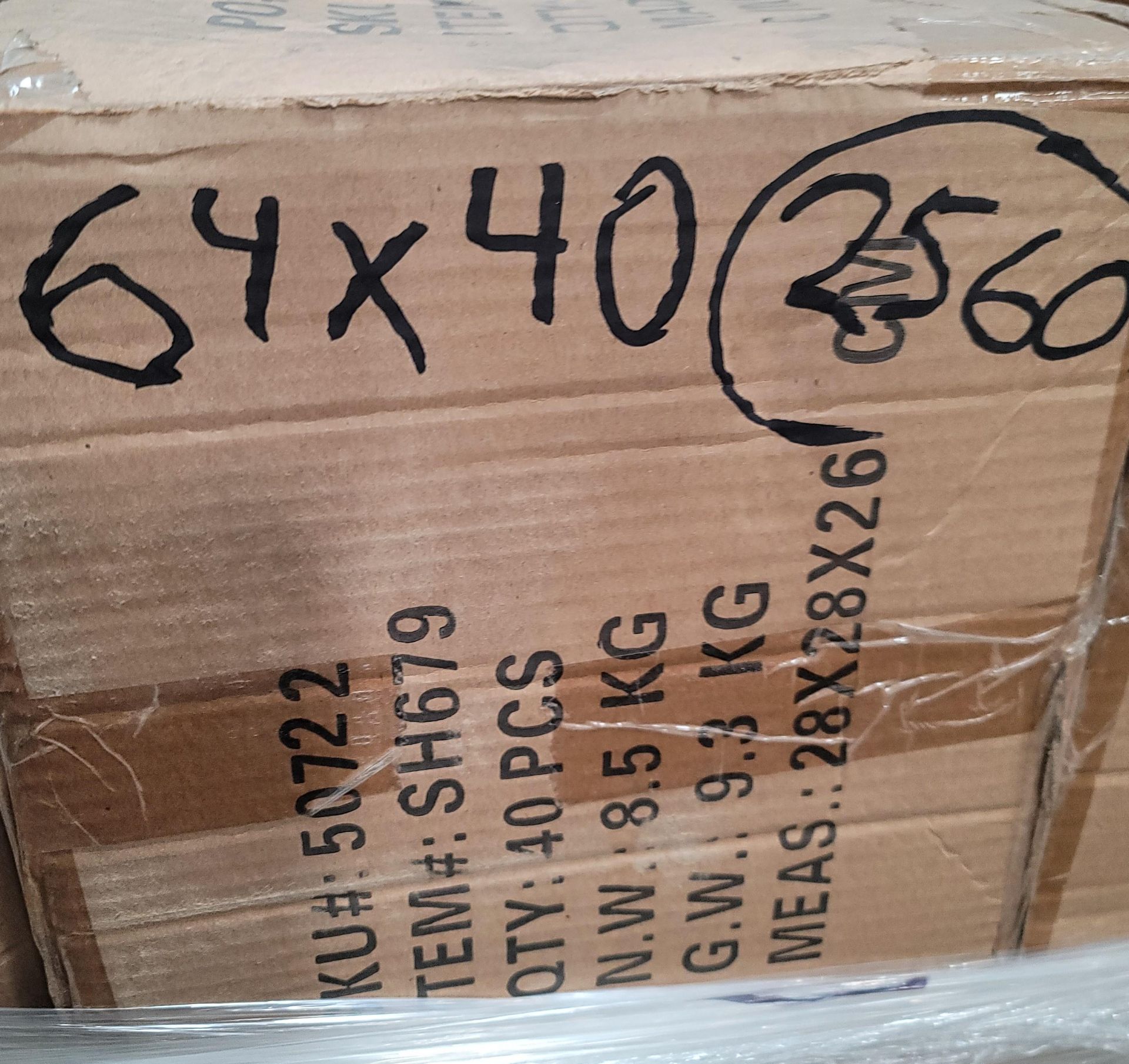 LOT - PALLET OF (2,560) SCARF & TIE HANGER, (64 CASES/40 PER CASE) - Image 2 of 4